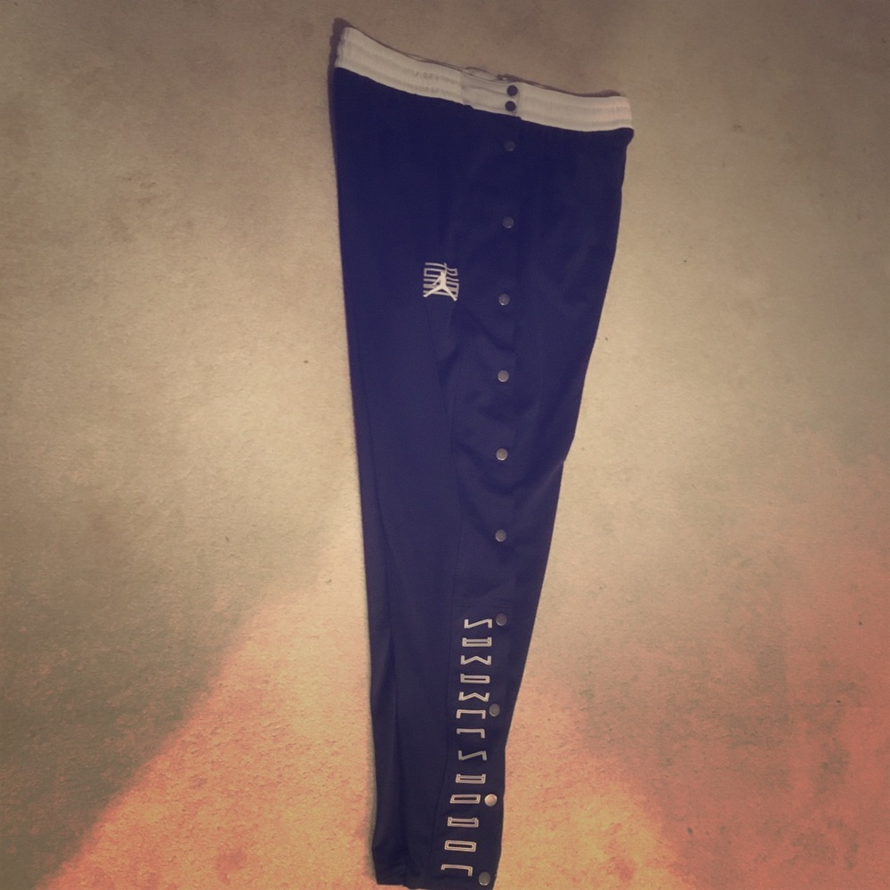 Navy blue Jordan breakaways